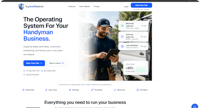 TryLeadBeacon project screenshot